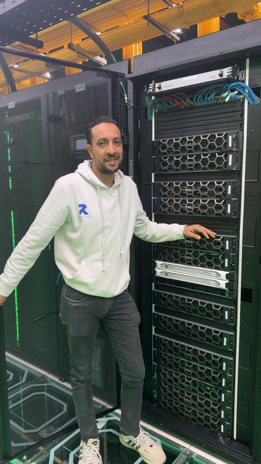 Server cabinet fit-out