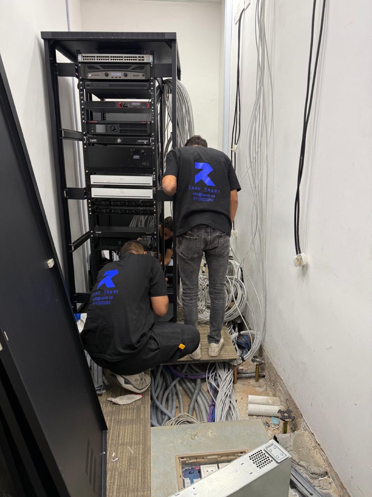 In-rack termination works